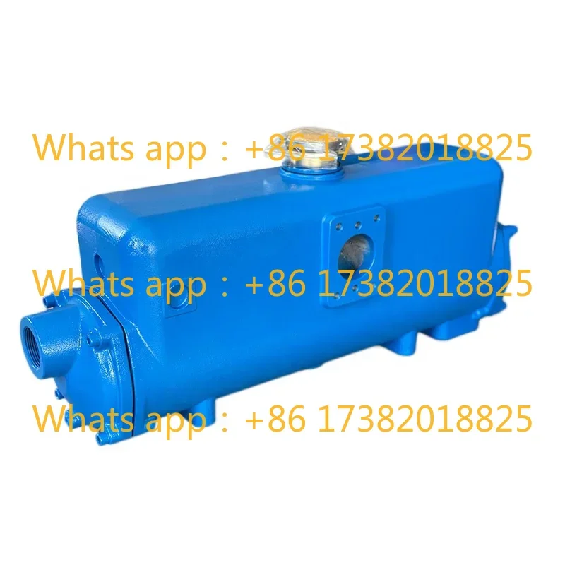 CH400 مبادل حراري قطع غيار بحرية مبرد مياه لأنبوب المحرك البحري مبادل حراري مبرد زيت مربع طويل