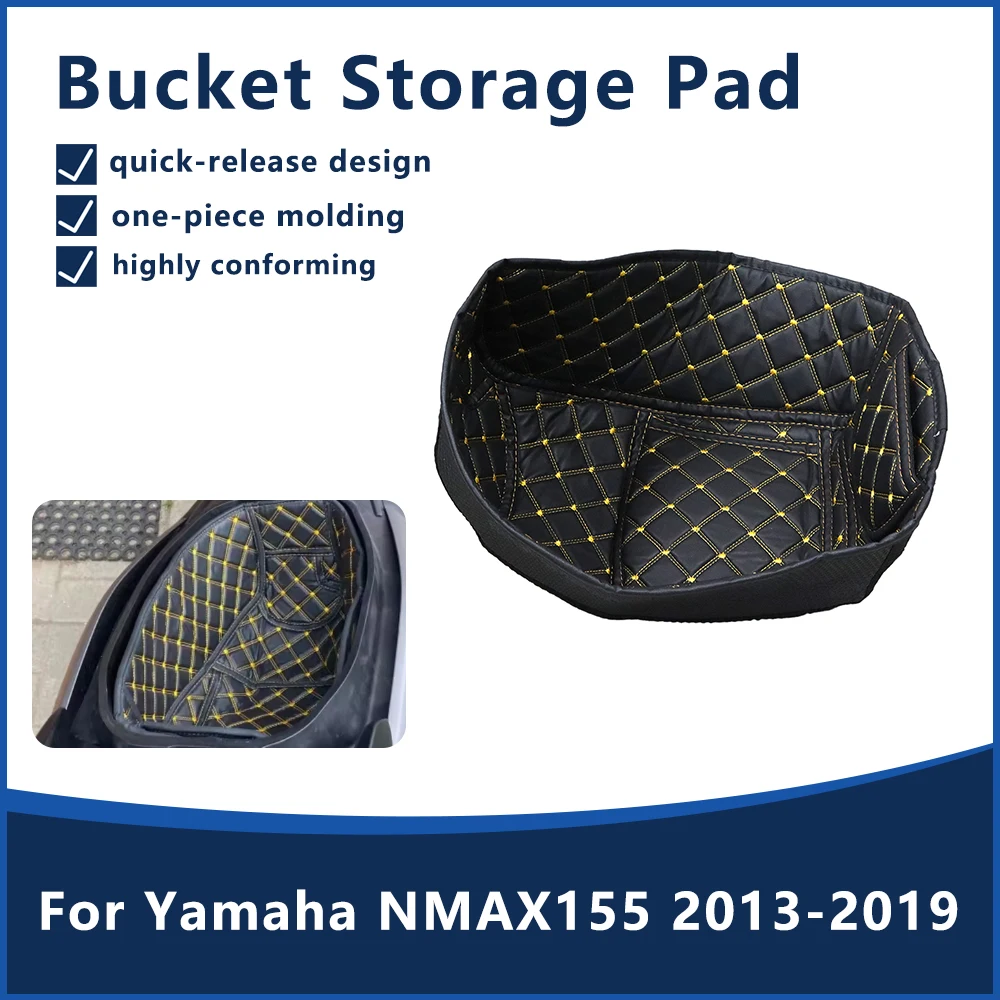 

For Yamaha NMAX155 2013-2019 Motorcycle Seat Storage Luggage Trunk Inner Pad Anti-Scratch Box Liner Protector Accessories