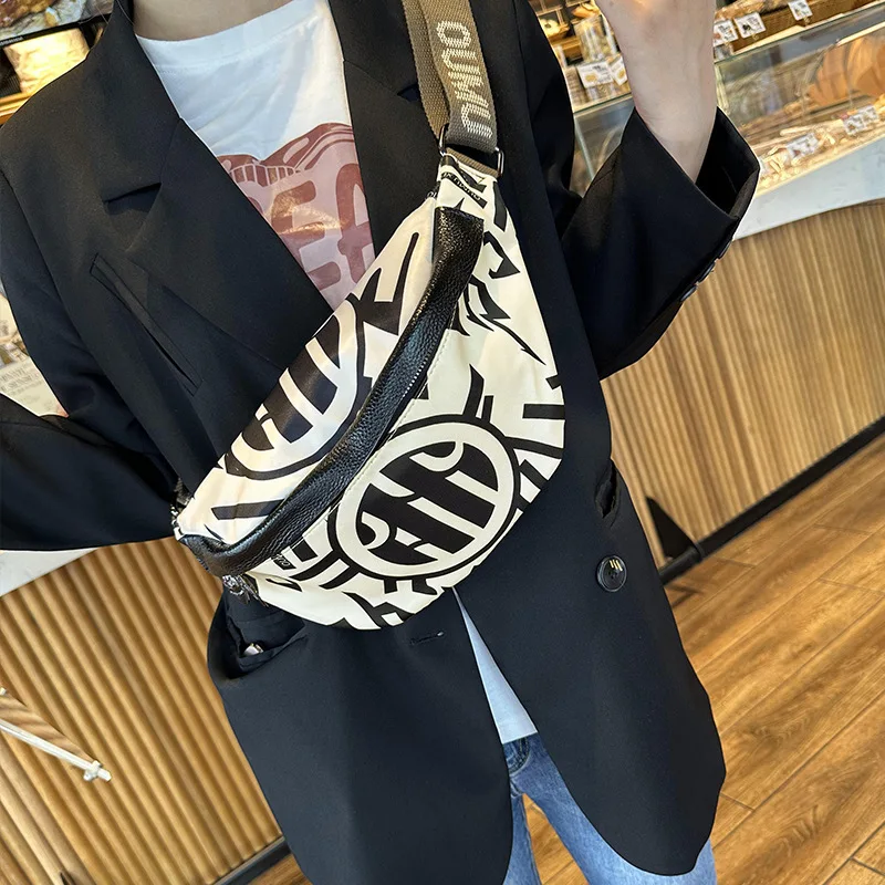 ultra-light-crossbody-bag-sporty-commuter-fashion-women's-bag-printed-oxford-cloth-waist-chest-bag-for-men-and-women