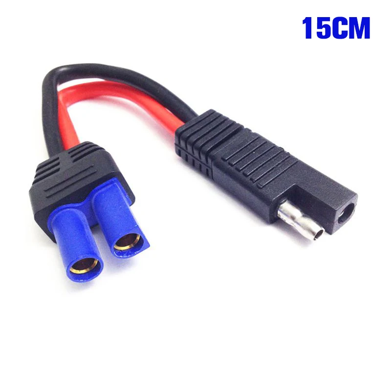 New Copper Thick For SAE Adapter Cable SAE Plug Wire To EC5 Female Power Cord Battery Battery Solar Cable