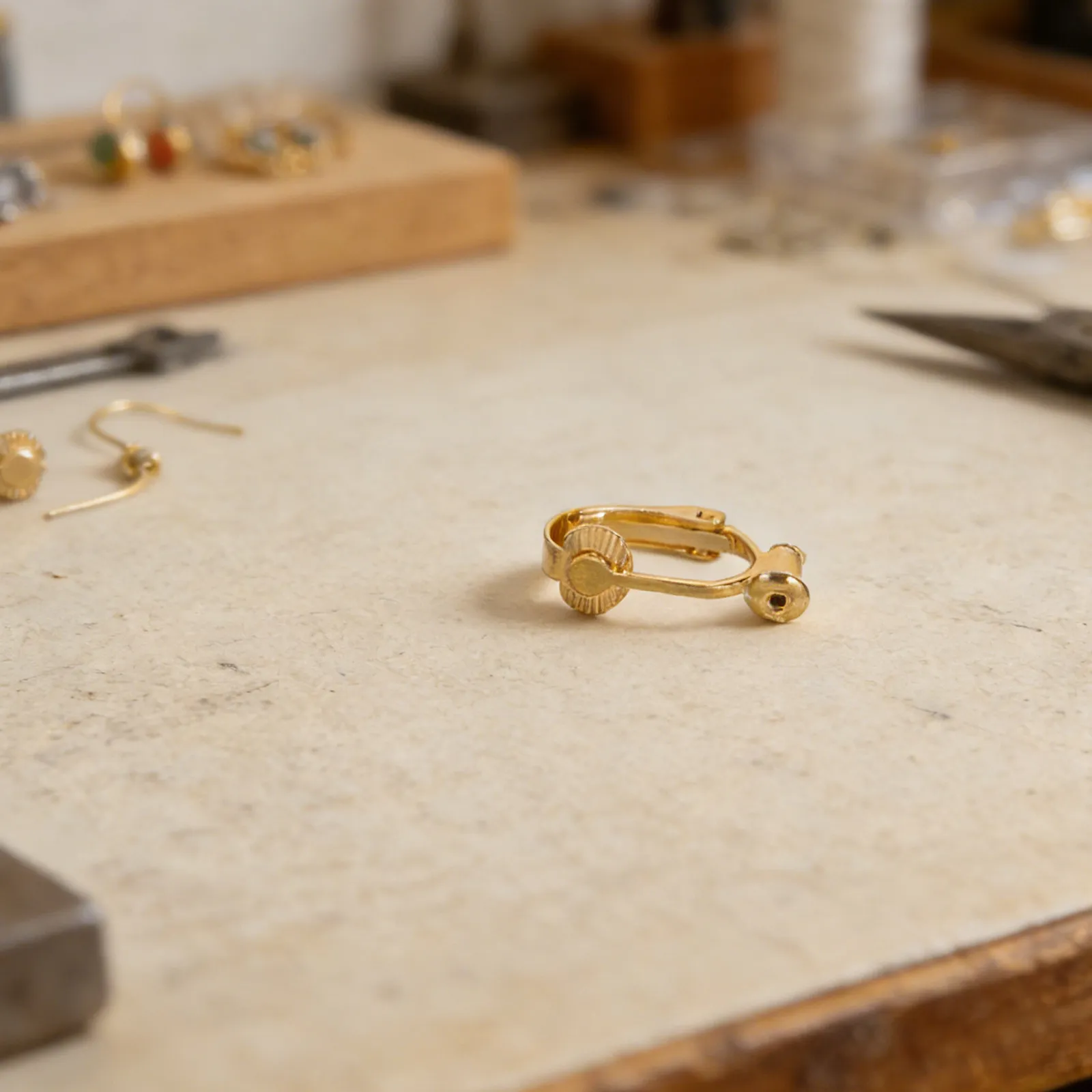 

24Pcs Clip on Earring Converter Kit Ear Pads Comfortable Adjustable Flat Back Non Pierced Ear Clips Earring Adapter Jewelry