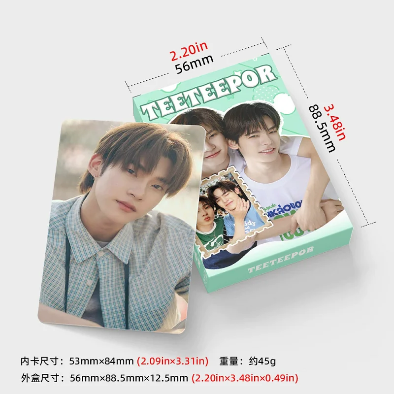 【24枚】TeeteePor トレカ　まとめ 30PCS Thai Star TEETEEPOR Photo Cards Set TeeTee × Por Double