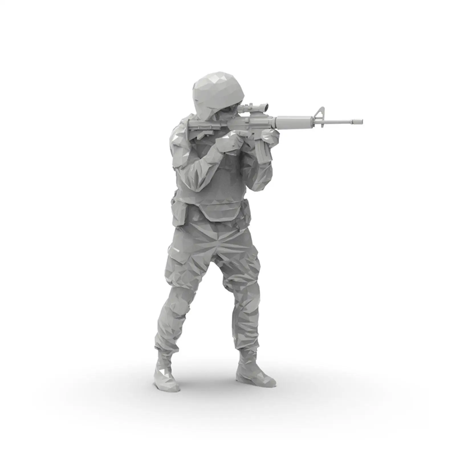 

1/72 Scale Unpainted Miniature People Diorama Figures Resin Material Collectible Mini Models for Hobby Scene Craft