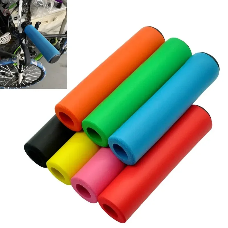 1 pair bicycle grips super light silicone non-slip shock absorptiontype Road handle bike bicycles parts BMX MTB cuffs