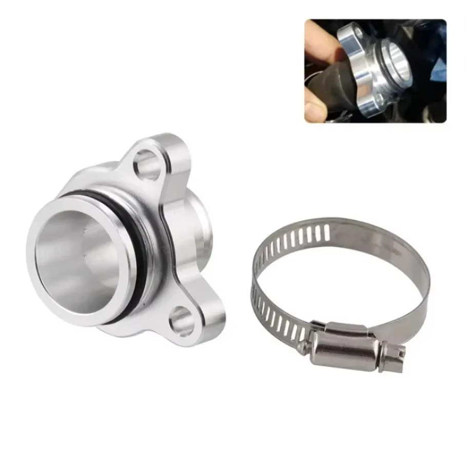 Raccord de tuyau d'eau de remplacement, tuyau de refroidisseur intermédiaire, ALUMINUM6061, compatible avec BMW N54, 335i, 335i, 11537541992, 11537544638, OEM