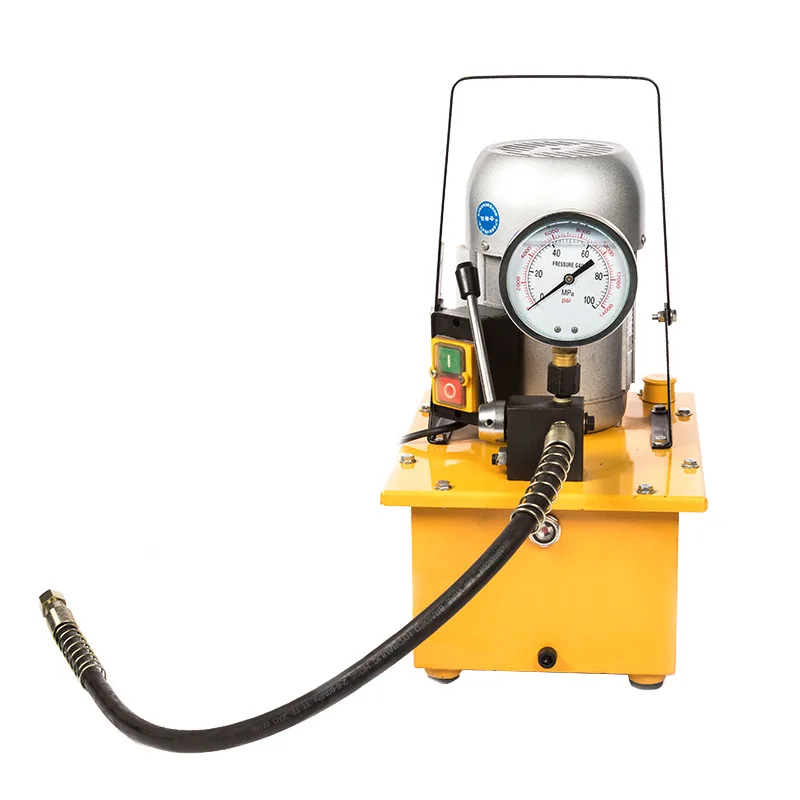 Estação de bomba de óleo de alta pressão portátil DYB-63A w 70mpa 750 v/220v/380v opcional da bomba elétrica hidráulica 110 do único-circuito
