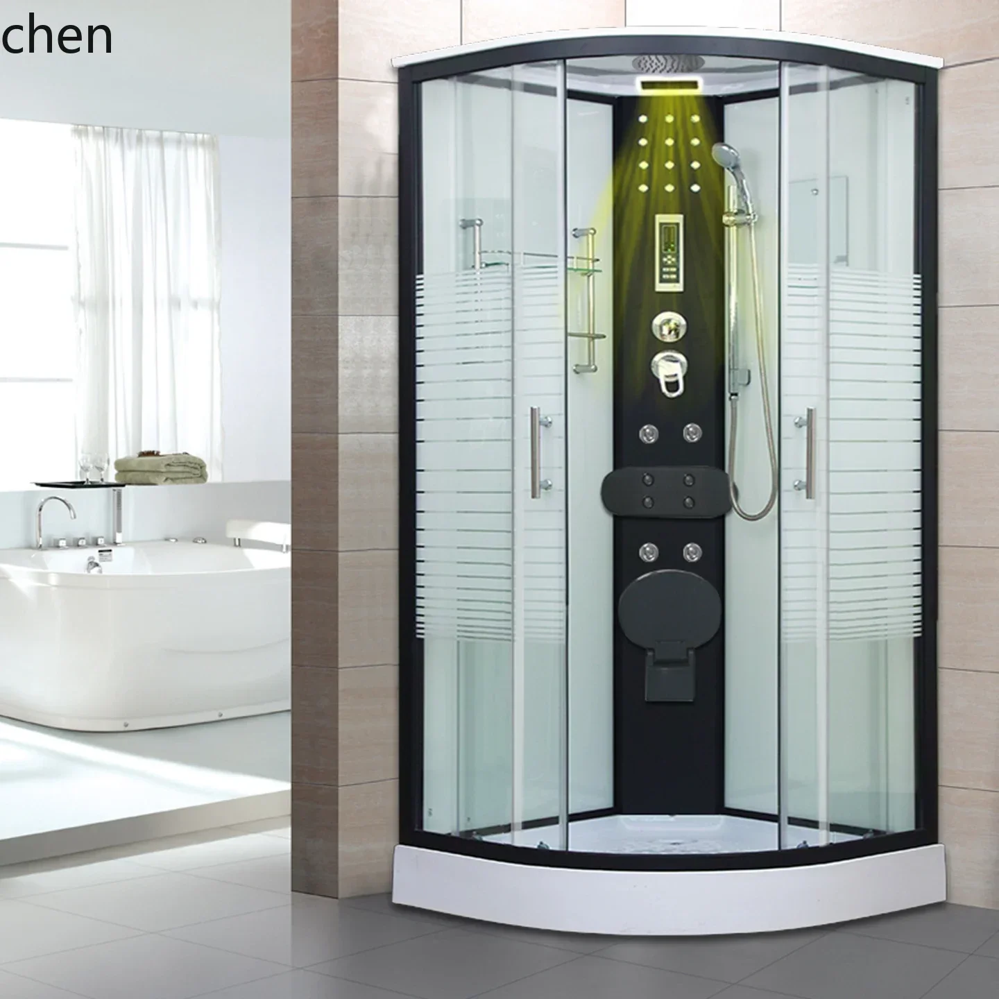 DSA- integrated bathroom bath room tempered glass room fully enclosed bathroom dry and wet separation