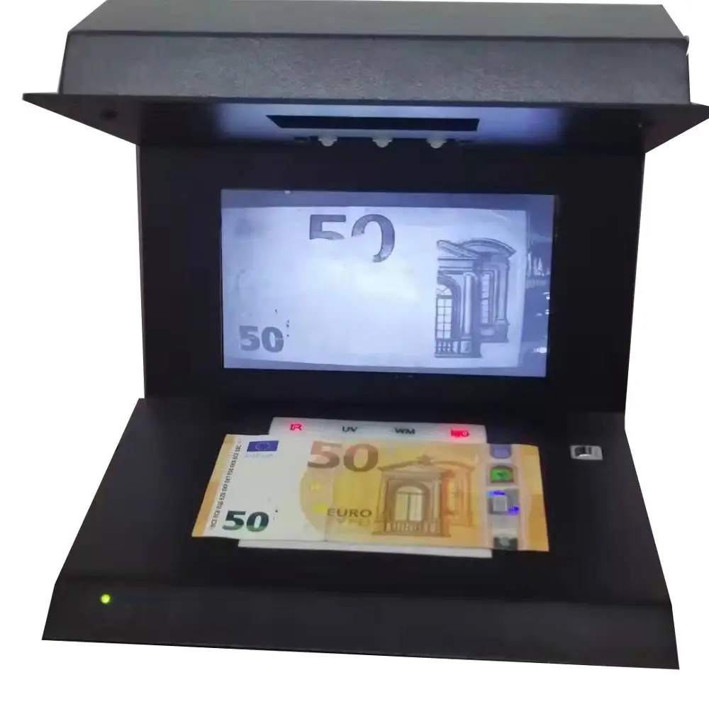 

Лидер продаж, детектор подделки с белой маркировкой IR, UV, MG