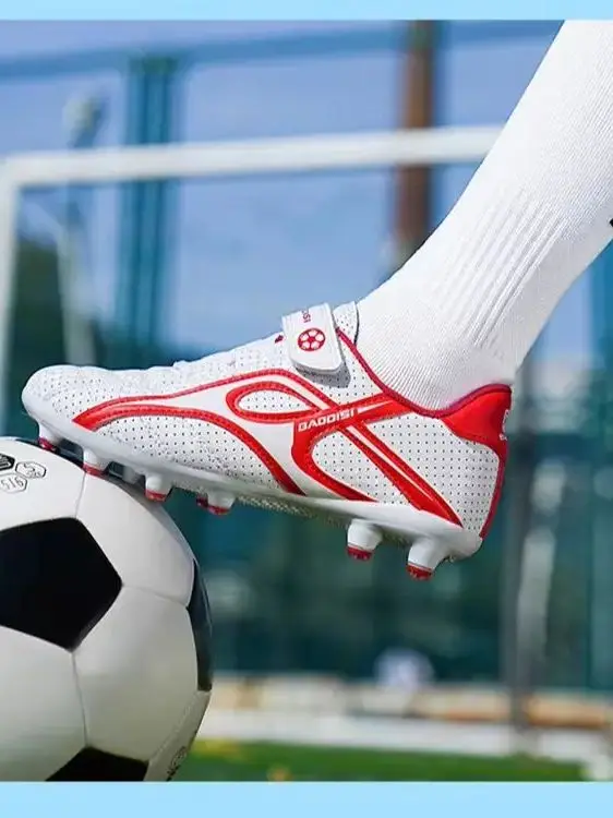 

2025Football Shoes Boys Breathable TF/AG Children Soccer Shoes For Kids Sneakers tenis infantil Society Cleats Football Boots