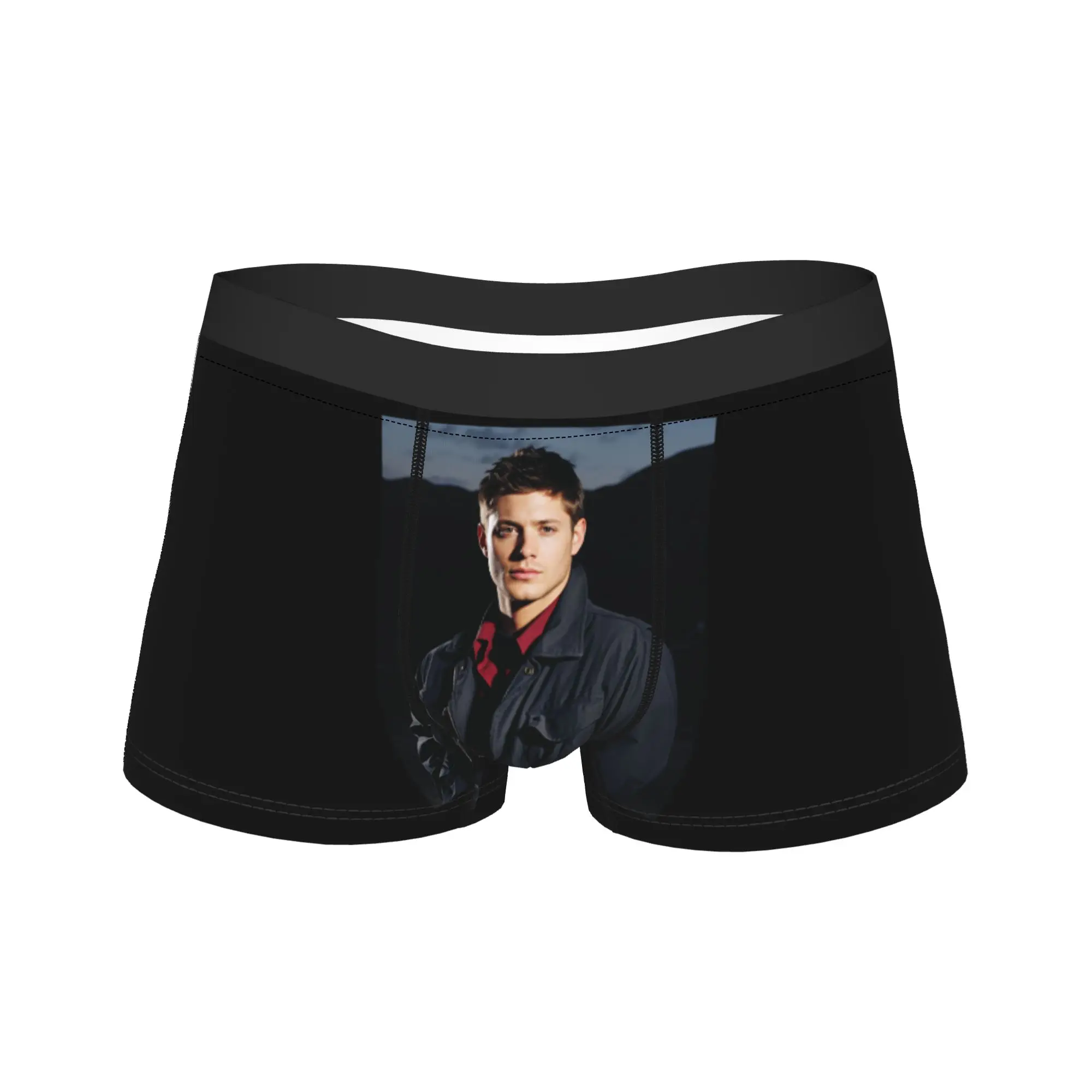 

Dean Winchester Supernatural Underwear Men Boxer Brief Comfortable Boxer Shorts High Quality Design Oversize Panties