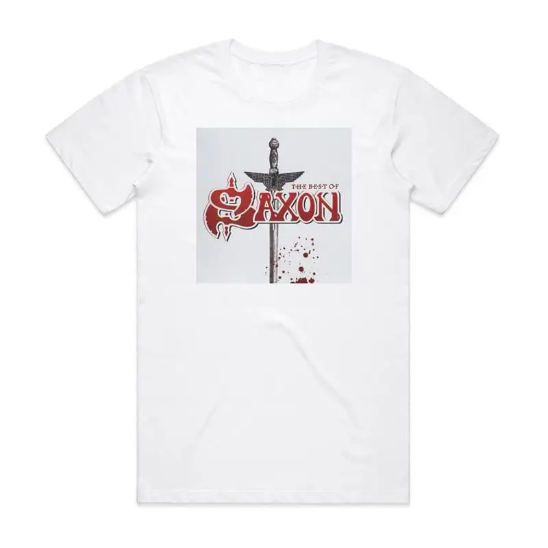 Saxon The Best Of Saxon Album Cover T-Shirt