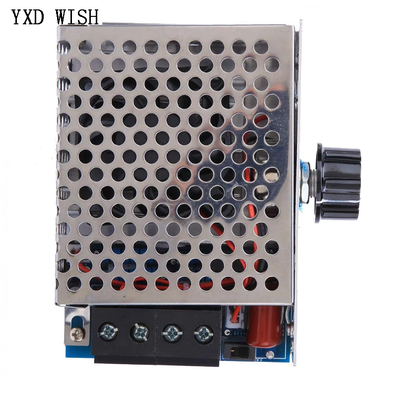 10000W AC 110V-220V Speed Controller High Power Voltage Regulator Dimmer Switch Speed Temperature Control Thermostat With Fan