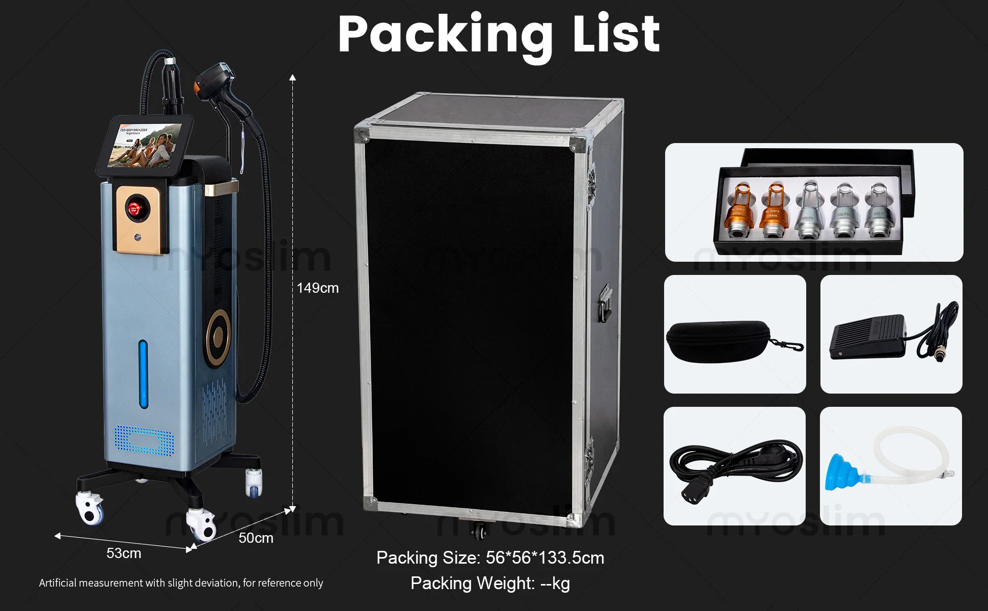 Diode Hair Removal 4 Wavelengths Pico Tattoo Removal Machine 755nm FAC Collimation Ice Cooling System Foldable Touch