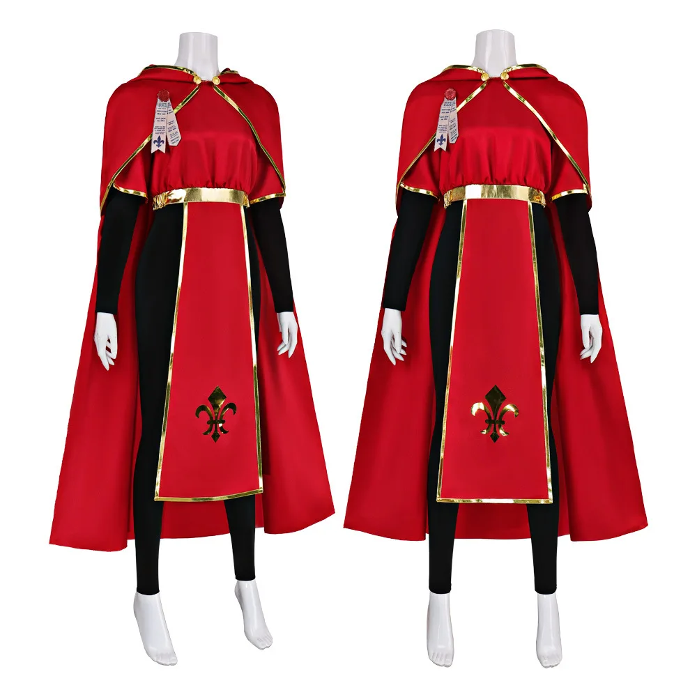 Medieval Nun Cosplay Costume Sisters of Battle Priest Robe Cloak Halloween Carnival Role Play Comic Con Uniform Dsifraz Outfit