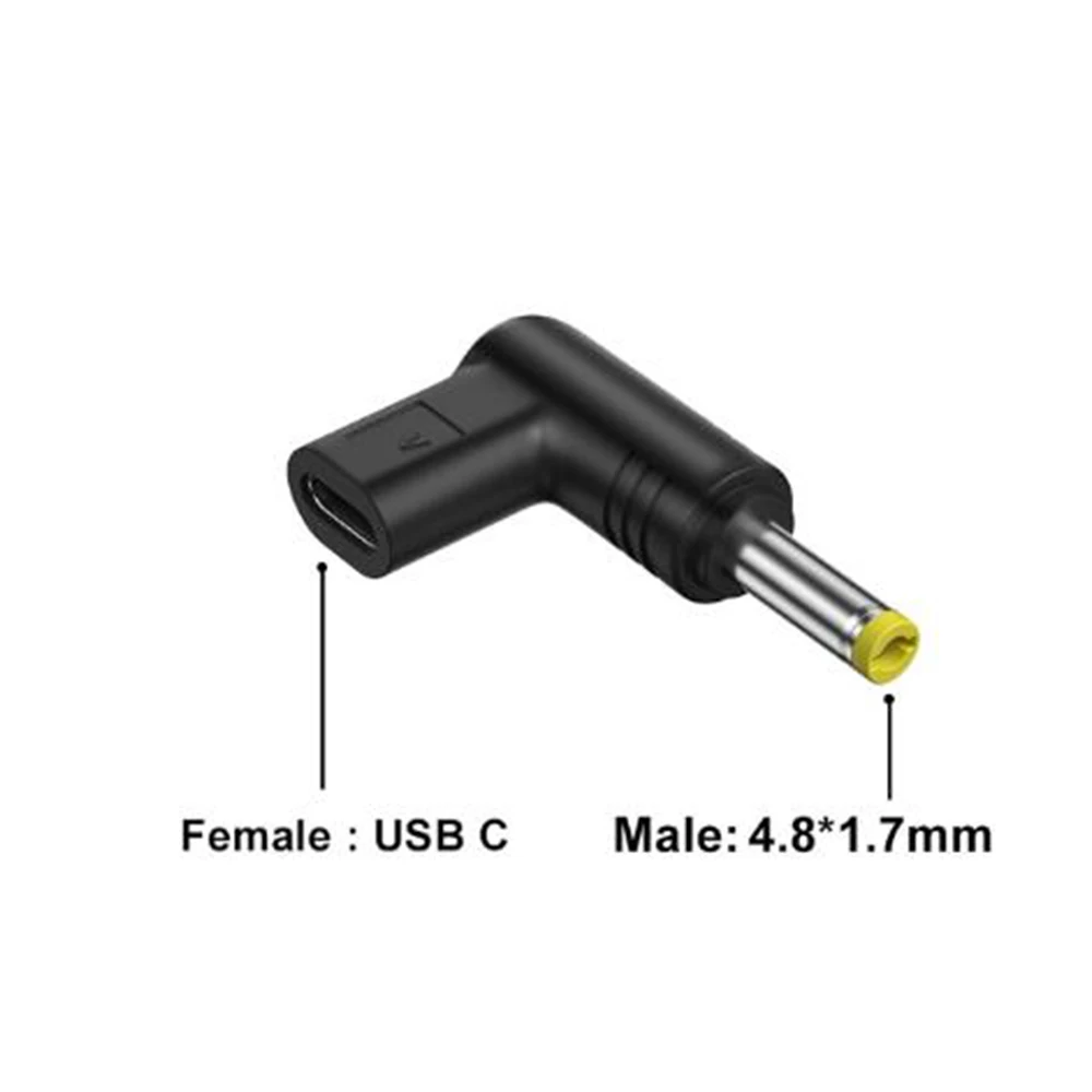 USB C PD zu DC Strom Stecker Universal 5V 9V 12V Typ C zu DC Jack Stecker Lade Adapter Konverter für Router Tablet Mini Fan
