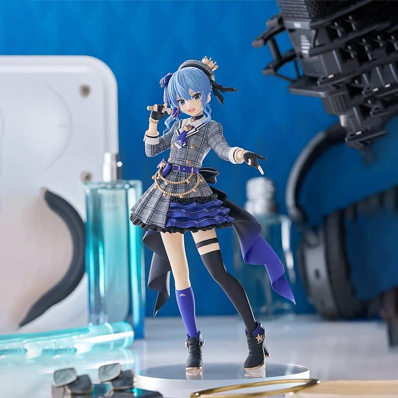 

Authentic GOOD SMILE COMPANY Original Hololive Hoshimachi Suisei Pop Up Parade SP Model Decoration Garage Kit Gifts Toys Model