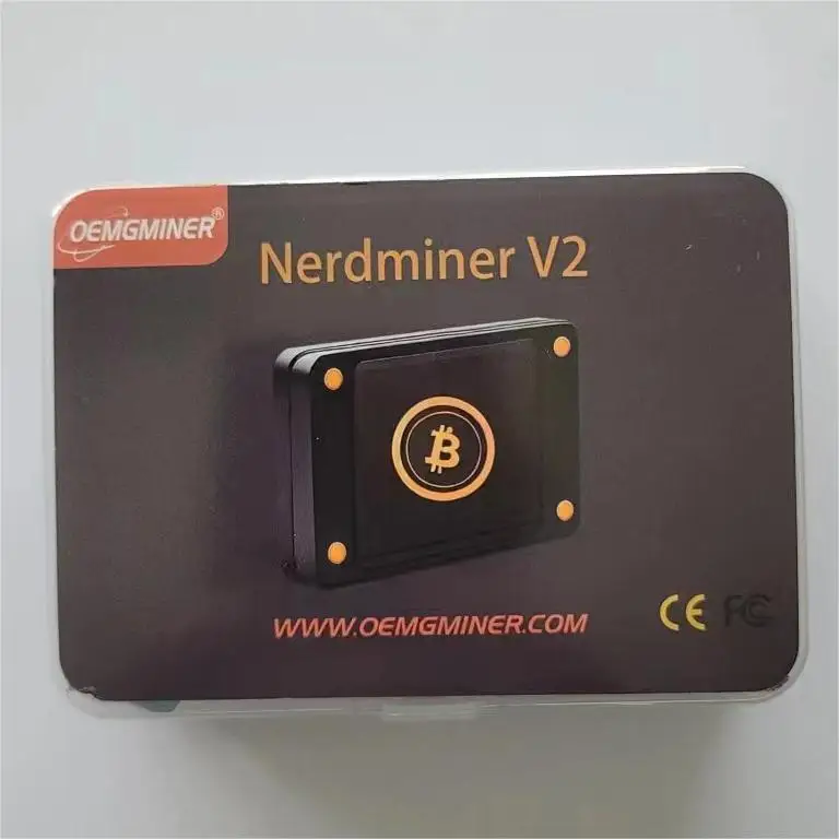 Nerdminer-minero de Bitcoin v2 pro, máquina para minería de Bitcoin Solo, con pantalla LCD de 2,8 pulgadas, 56 KH/s, minero Nerd, BTC