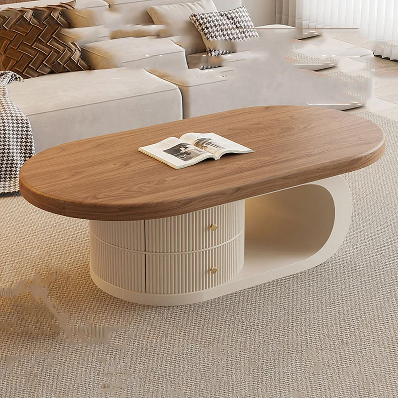 French Design Coffee Table Style Senior Minimalist Decor Center Tables Simple Modern Mesa De Centro Living Room Furniture