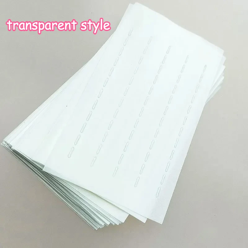 Bande adhésive pour faux-cils, bâton segmenté, bande auto-adhésive, outil étanche, 1-20 feuilles