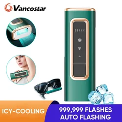 Ice-Cool Laser Hair Removal 999999 Flash for Women Permanent Bikini Trimmer for Ladies At-Home Painless IPL Epilator Device