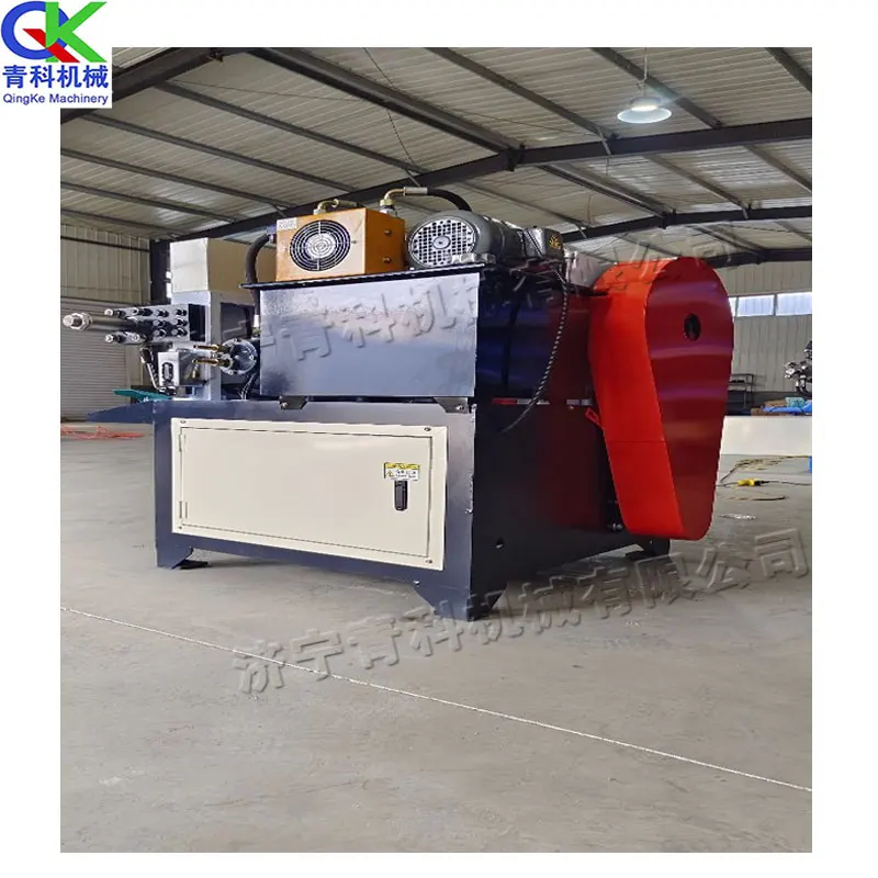 Fully automatic thread embossing machine 3 kW automatic hydraulic thread machining Processing diameter 12-50mm threading machine