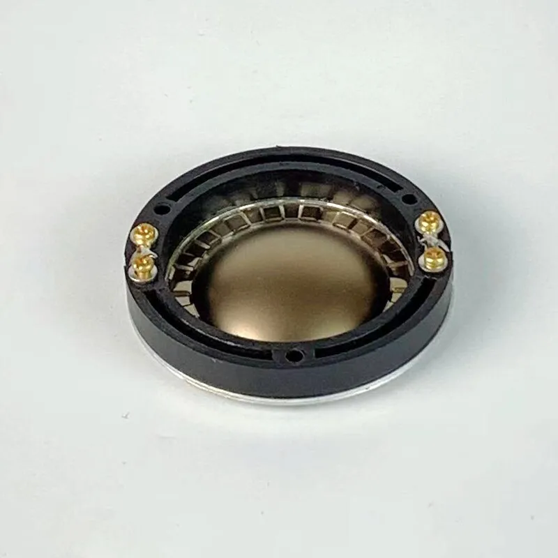 44.4/44.5 core  Golden  Flat wire titanium film  Round frame  Stage speaker tweeter voice coil