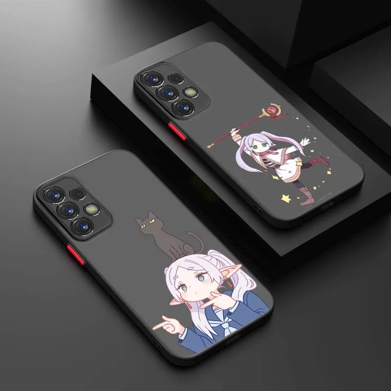 Sousou no Frieren Cover For Samsung Galaxy S25 S24 S23 S22 S21 S26 Edge Ultra Lite FE Plus 5G UW Phone Case