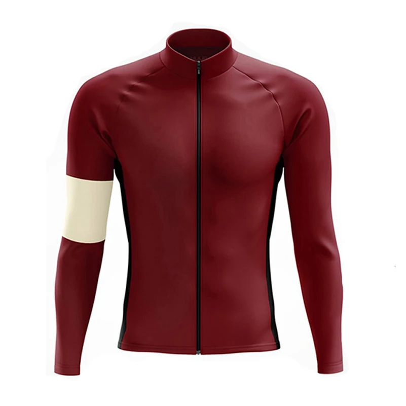 New Cycling Jersey Long Sleeve MTB Bicycle Clothing Men Bike Sportswear Sport Clothes Shirt Spring / Autumn Outdoor Team Top