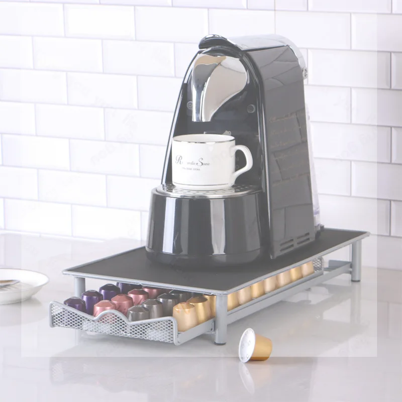 

Стеллаж для хранения кофейных капсул, ящик для хранения кофе, стеллаж для хранения кофемашины