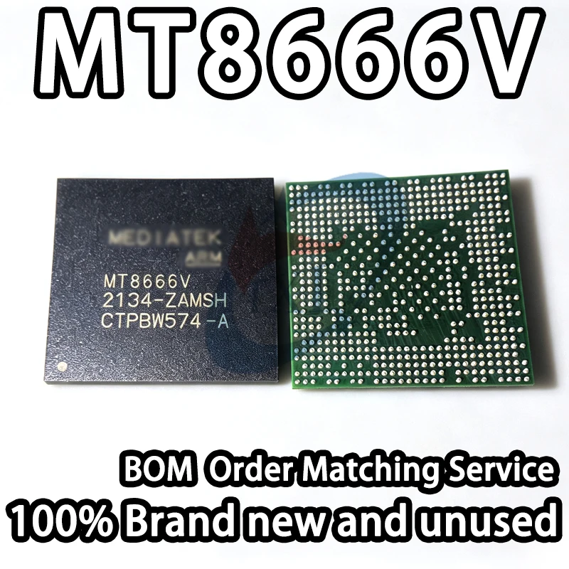 [100% Brand New] MT8666V BGA Package Automotive-Grade Vehicle Main Control SOC Chip CPU