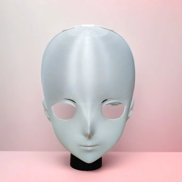 تخصيص شخصية الصبي/Bily Kigurumi نصف الرأس مع قفل أنيمي تأثيري Kigurumi قناع COS القبعات #2