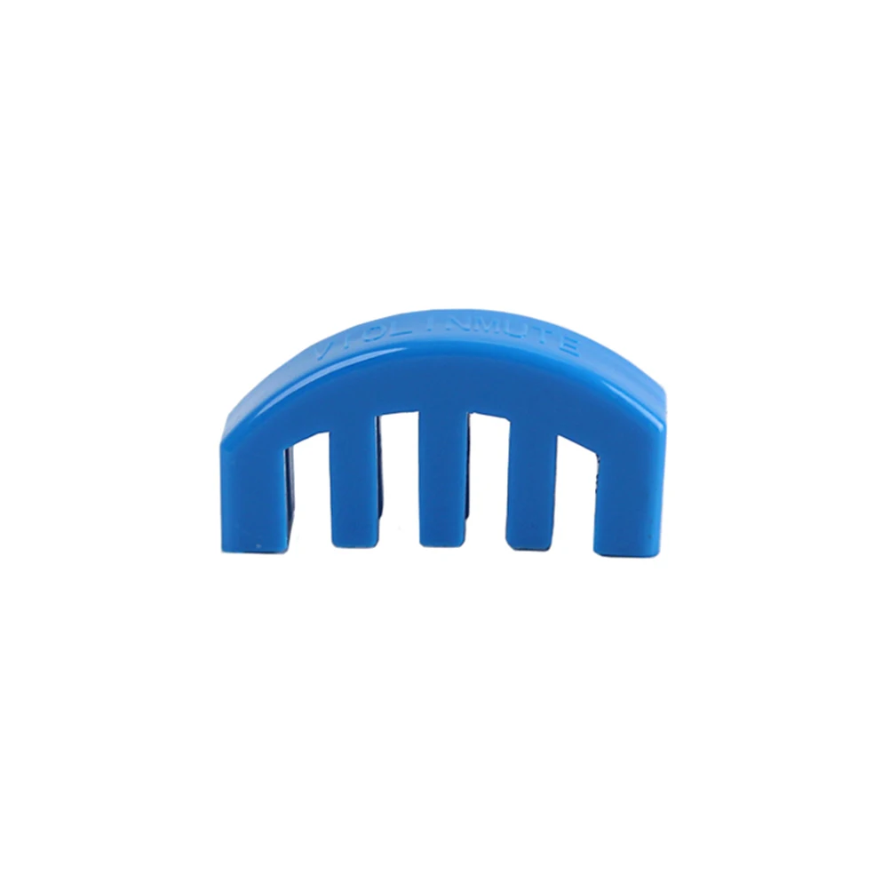 

Blue 48Mm Claw Shape Rubber Violin Mute Durable Sound Control For Quiet Practice Scratch Resistant Protection Accessory