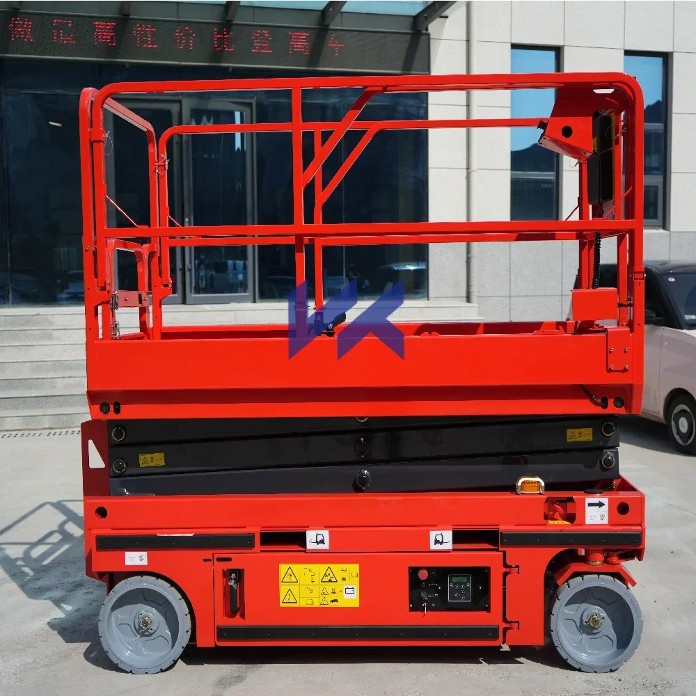 Plate-forme élévatrice pliante, plate-forme élévatrice électrique, ciseaux, usage domestique, 6m