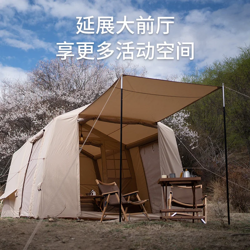 Naturehike Thickened Air 12X Cotton Inflatable Tent 3-4 Person