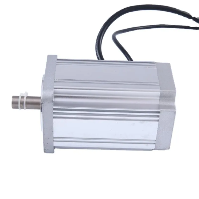 48V BLDC motor for numerical control machine tools 3000 rpm -6000 rpm 400 watts rack size 80 BLDC brushless DC motor
