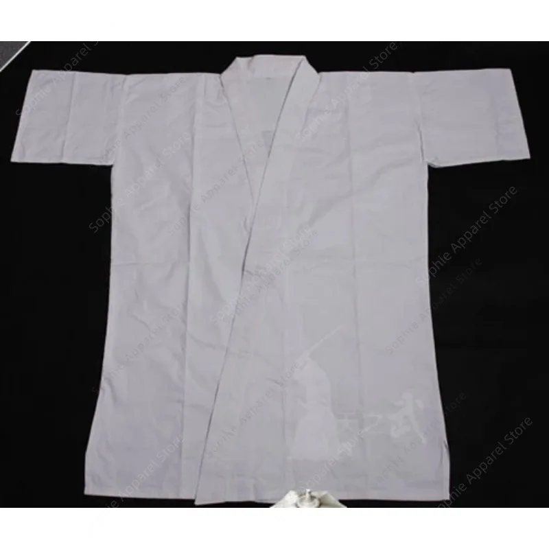 Iaido Uniform Underwear Cotton White Black Japanese Martial Art Samurai IAIDO Shitagi GI Gusoku Shita