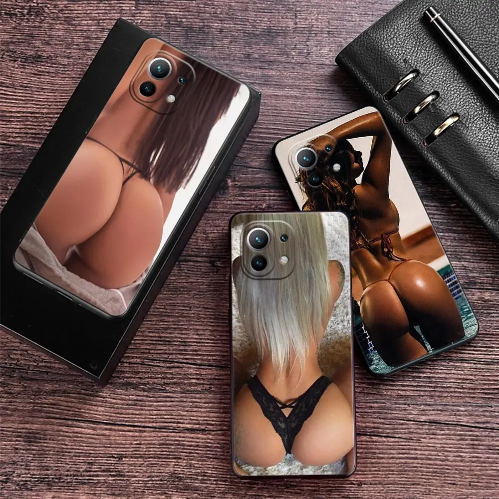 Hot Ass Girls Model Bikini Phone Case For Xiaomi 13T Pro Case Xiaomi 11 Lite 5G NE 12T 12 13 Pro 12 Lite 9 10 Back Cover Fundas