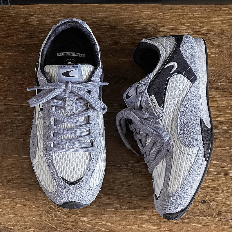 2025 Mesh Breathable Flat Sports Shoes Tide Men's and Women's Tennis Shoes New Men's Running Shoes Professional Training