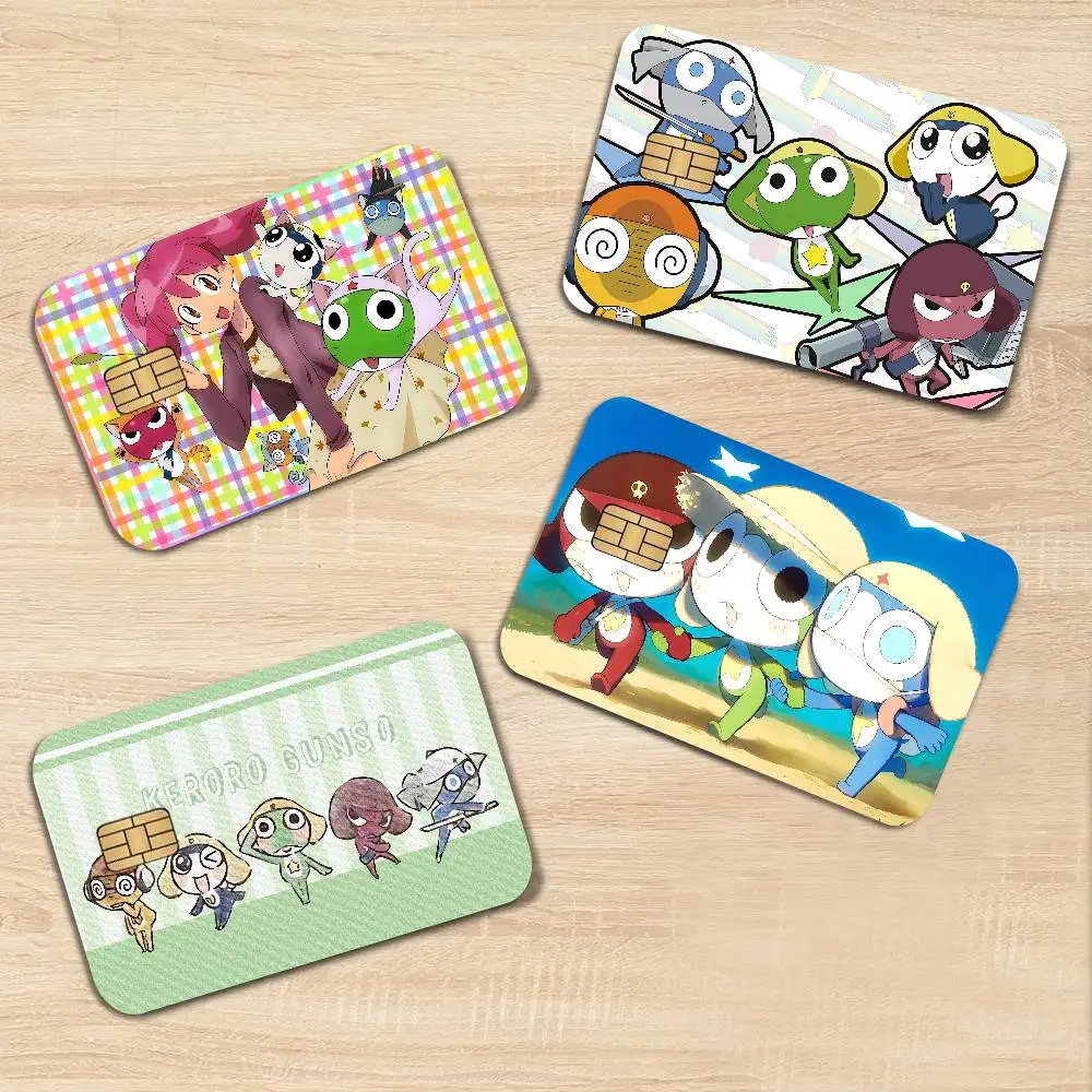 Comedy Anime K-Keroro Anime Young Creidt Card Debit Card Sticker Film Case Front Tape for Small Big Chip No Chip
