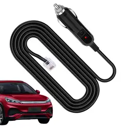 2m RJ11 Car Radar Detector Adapter Cable For Escort Passport 8500 X50 9500IX 7500IS Car Lighte r Replacement Connecting Cables