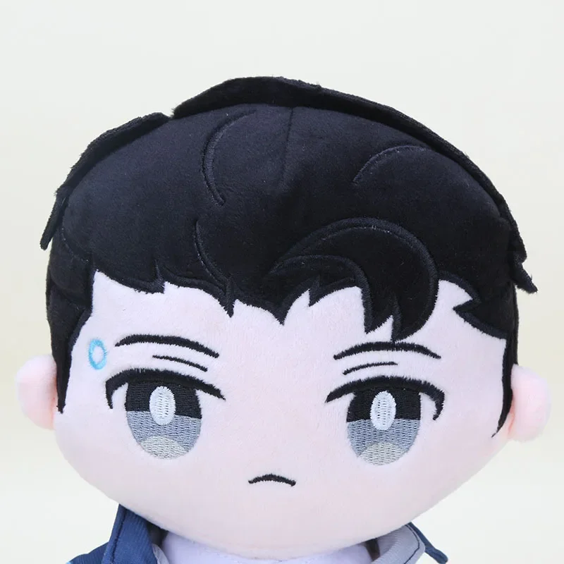 Detroit: Become Human DBH Connor RK800 Plush Stuffed Pillow Doll Cushion Plushie Dress Up Clothes Hat Cute Gift Game