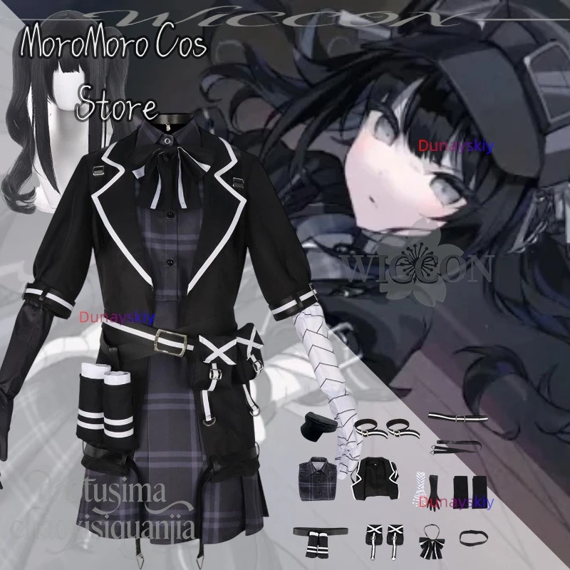 anime-galgame-mahou-shoujo-no-majo-saiban-cosplay-fantasia-halloween-kurobe-nanoka-noir-gris-goth-disfraz-de-mujer