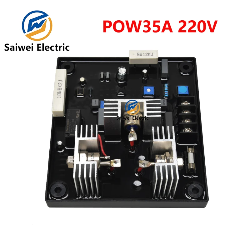 AVR POW50A POW35A Automatic Voltage Regulator Universal Brushed and Brushless Generator Stabilizer Control Regulator Module