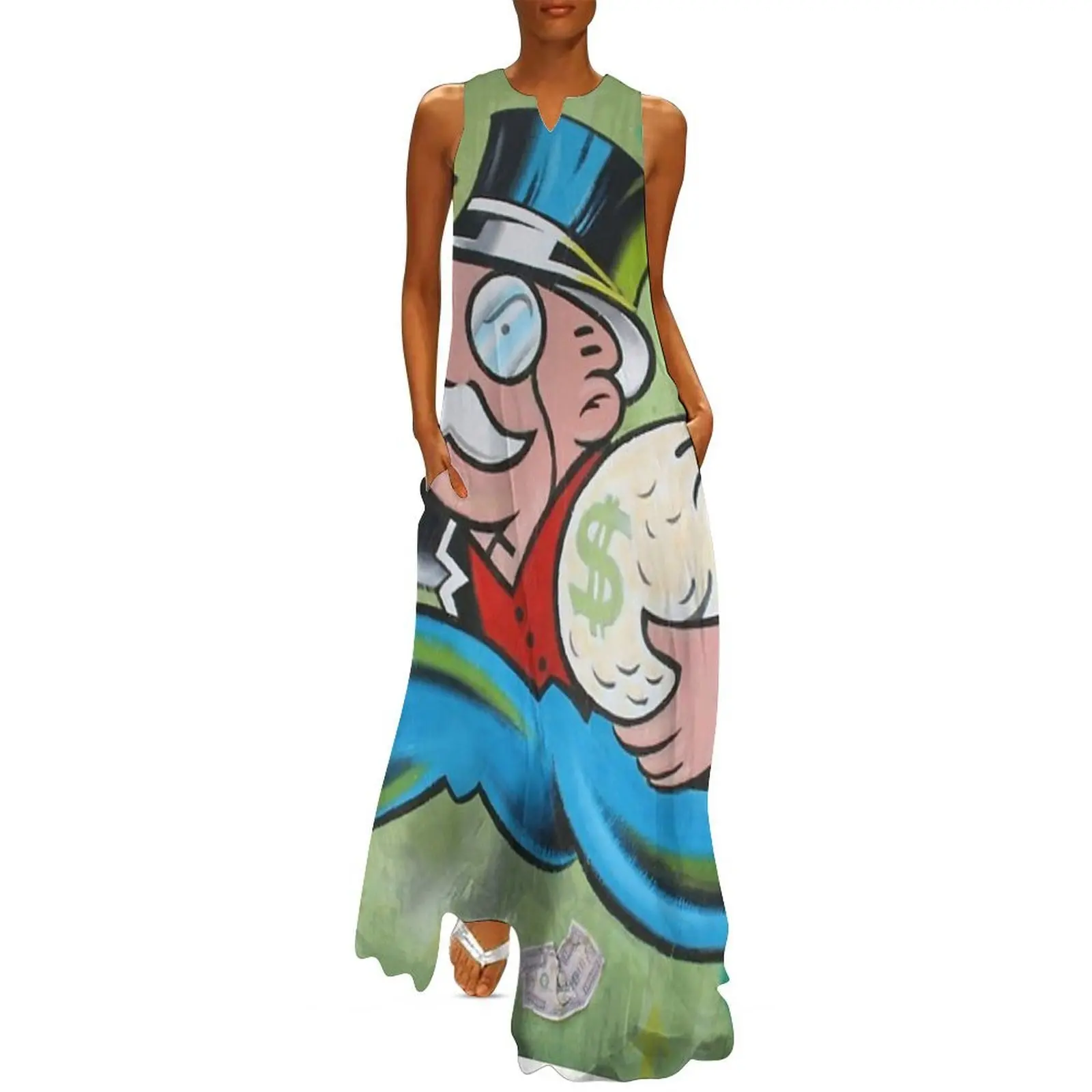 

monopoly tief Long Dress dresses for womens womens clothing Women's summer dress evening dress woman