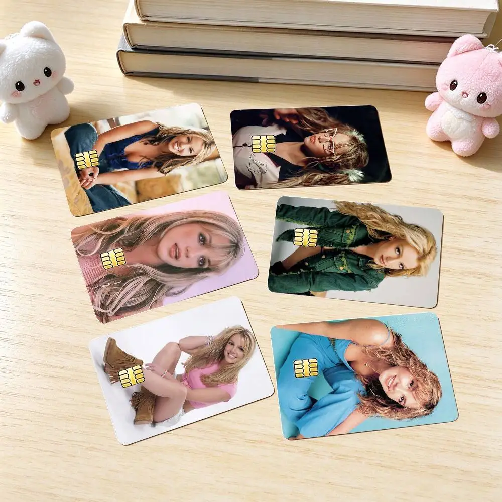 Britney S-Spears Princess of Pop  Credit Card HD Stickers Small Chip Waterproof Sticker Game Card Decal Gift