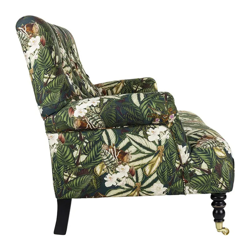 

Retro Double Size Sofa for Balcony Two Person Living Room Furniture Set Vintage Style Outdoor Seating Arrangement