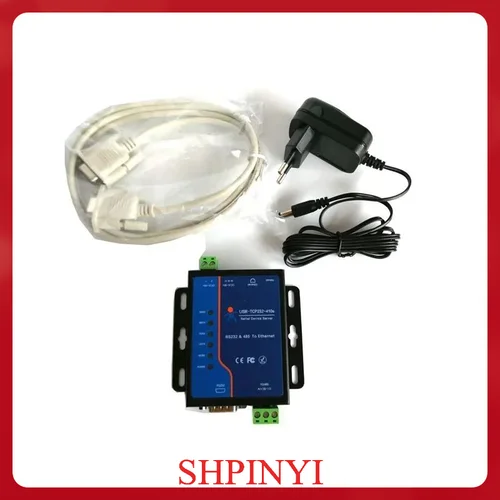 Adaptador de serie a Ethernet Usr-Tcp232-410S RS232/RS485 de última moda/servidor de dispositivos IP convertidor Ethernet compatible con DHCP/DNS