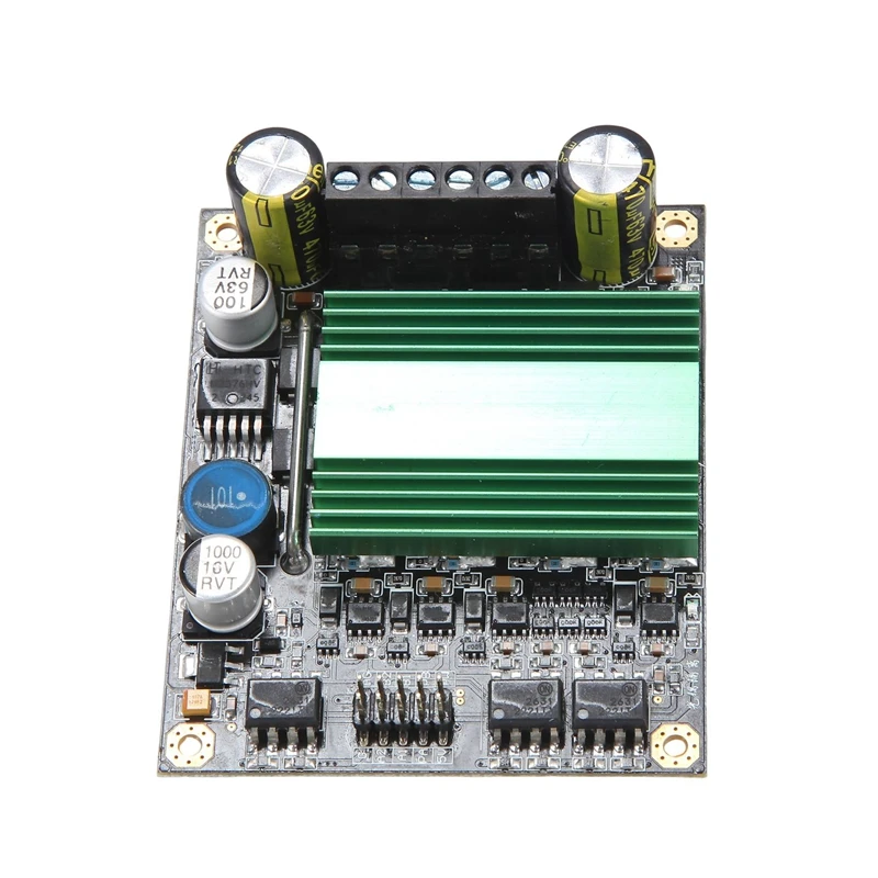 High Power 100A Dual Channel DC Motor Drive Module DC 12V-48V Board With Optocoupler Isolation