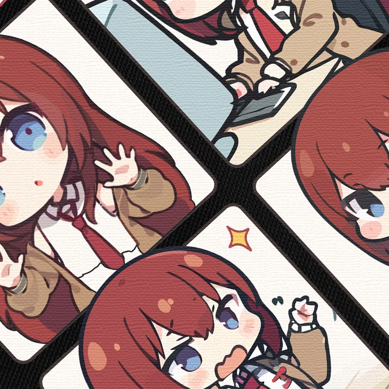 Makise Kurisu Theme Backpack School Bag Student Knapsack Anime Cosplay Handbag Messenger Bag Game image 5