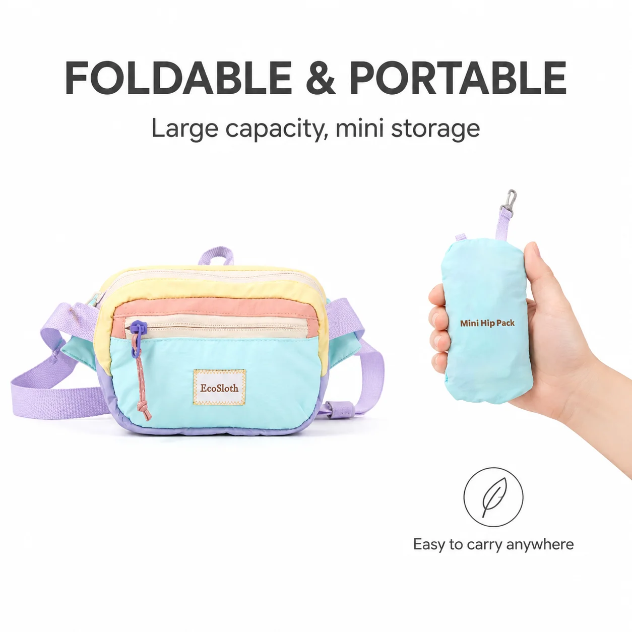 ecosloth-rinonera-plegable-bolsa-pequena-ligera-para-deportes-y-ocio-al-aire-libre-bolso-de-hombro-resistente-al-agua